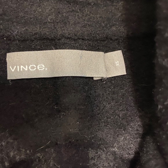 Vince Striped Wool Blend Blanket Coat Size XS - Picture 4 of 10